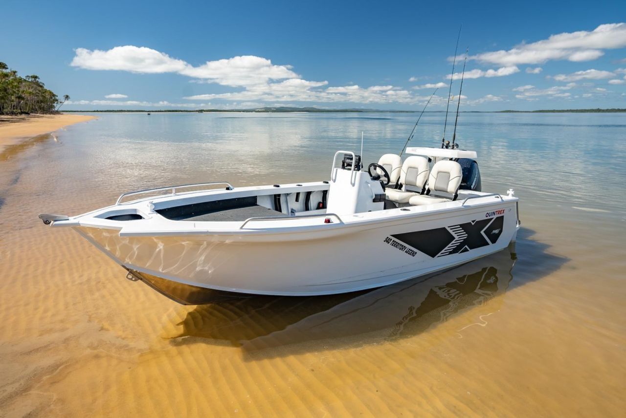 Image for Quintrex 540 Territory Legend + Yamaha F130hp 4-Stroke - Pack 3 for sale online prices 0