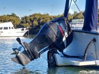 Image for 1985 Savage 595 Lancer Cabin Boat 6