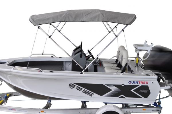 Quintrex 450 Top Ender PRO + F75hp 4-Stroke - PRO Pack for sale online prices image