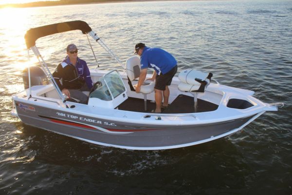Quintrex 481 Top Ender + Yamaha F90hp 4-Stroke - Pack 3 for sale online prices image