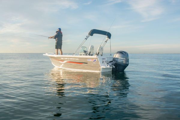 Quintrex 481 Top Ender + Yamaha F75hp 4-Stroke - Pack 1 for sale online prices image
