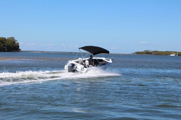 Quintrex 500 Top Ender + Yamaha F90hp 4-Stroke - Pack 2 for sale online prices image