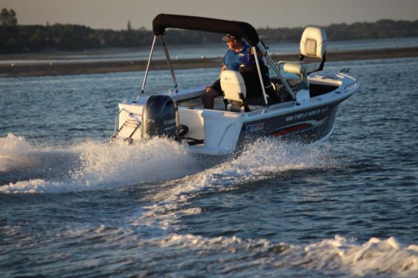 Quintrex 481 Top Ender + Yamaha F75hp 4-Stroke - Pack 2 for sale online prices image