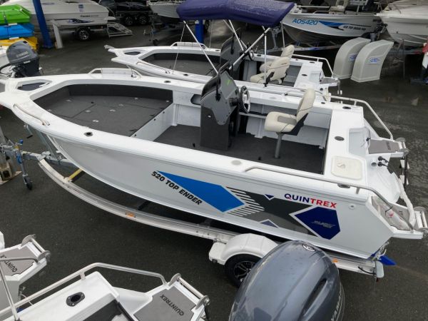 Quintrex 520 Top Ender + Yamaha F90hp 4-Stroke - Pack 1 for sale online prices image