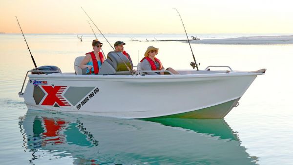 Quintrex 540 Top Ender + Yamaha F115hp 4-Stroke - Pack 1 for sale online prices image