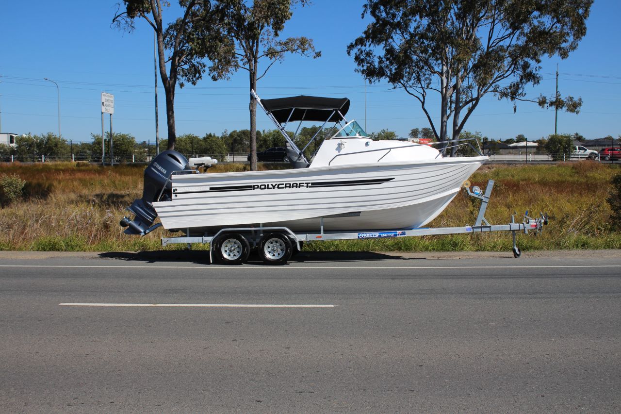 Image for POLYCRAFT 599  Frontier Cuddy  Cabin  with Yamaha F150XC for sale 0