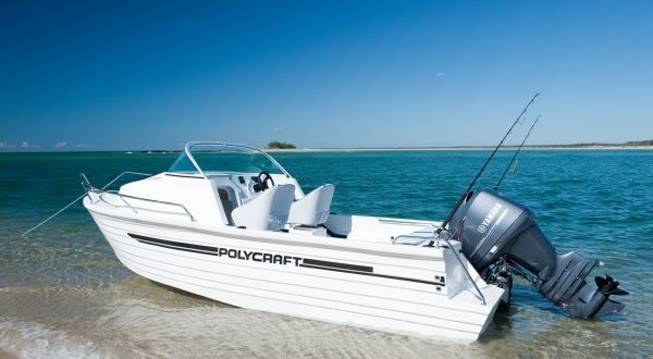 Image for POLYCRAFT 599  Frontier Cuddy  Cabin  with Yamaha F150XC for sale 1