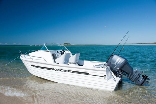 Polycraft 599 Frontier Cuddy Cabin + Yamaha F150hp 4-Stroke - Pack 4 for sale online prices image