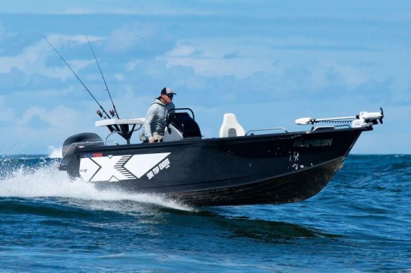Quintrex 590 Top Ender + Yamaha F130hp 4-Stroke - Pack 1 for sale online prices image