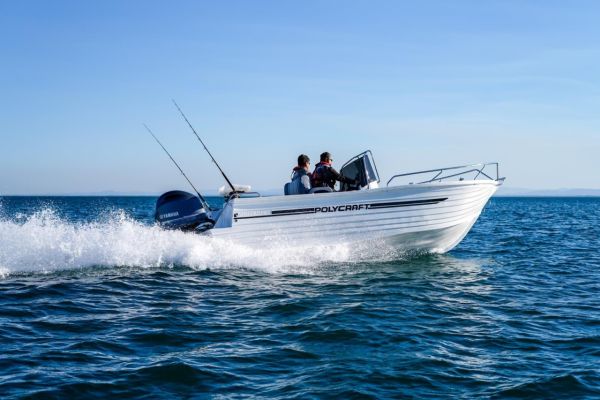 Polycraft 599 Frontier Console + Yamaha F150hp 4-Stroke - Pack 4 for sale online prices image