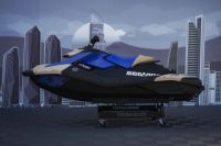 Image for 2025 Sea-Doo Spark 1Up Trixx PWC 67SJ 1