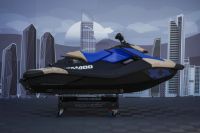 Image for 2025 Sea-Doo Spark 1Up Trixx PWC 67SJ 5