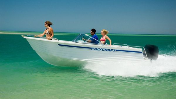 Polycraft 530 Warrior Frontrunner + Yamaha F130hp 4-Stroke - Pack 3 for sale online prices image