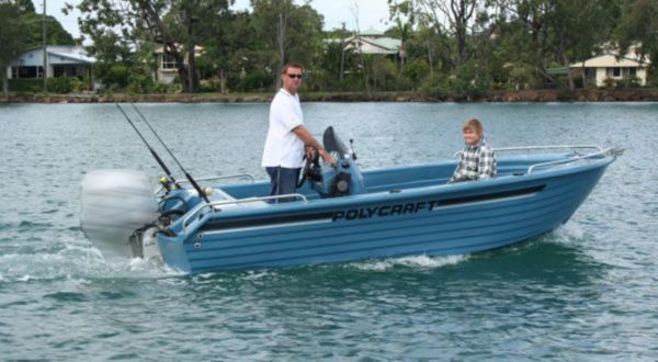 Polycraft 480 Brumby Centre/Rear Console + Yamaha F75hp 4-Stroke - Pack 3 for sale online prices image