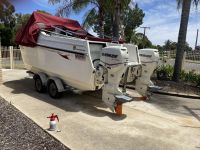 Image for 1994 SHARK CAT Noosa Cat TWIN HULL Cuddy Cabin 4