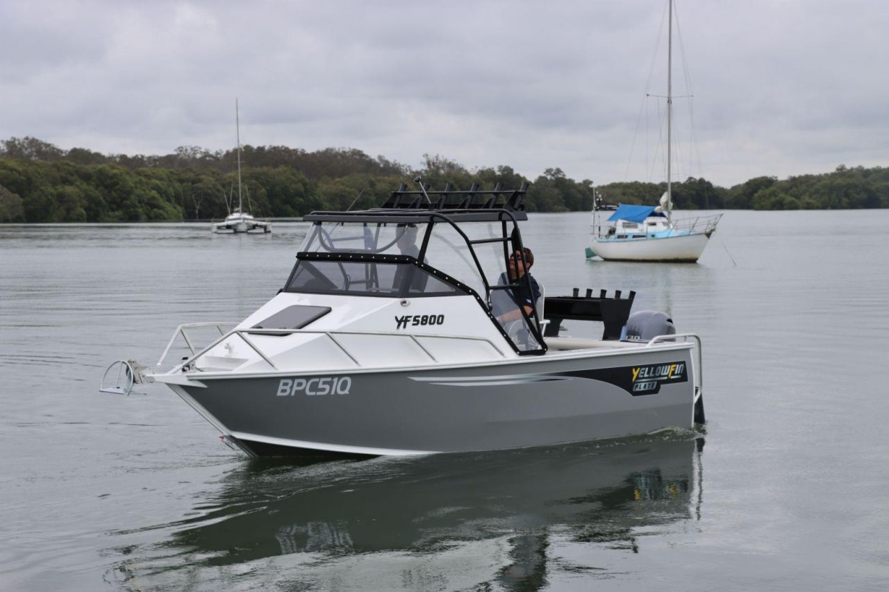 Image for Yellowfin 5800 Folding Hard Top + Yamaha F150hp 4-Stroke - Platinum Pack for sale online prices 1
