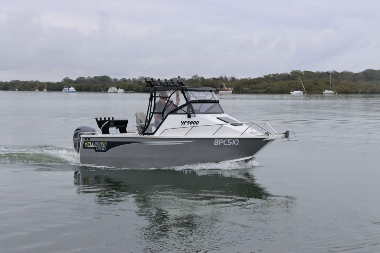 Image for Yellowfin 5800 Folding Hard Top + Yamaha F115hp 4-Stroke - Pack 1 for sale online prices 1