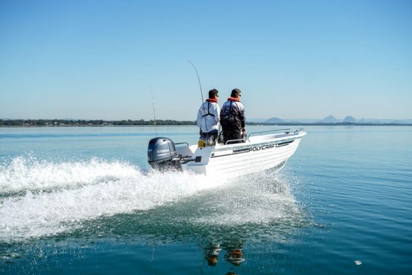 Polycraft 450 Drifter Centre Console + Yamaha F60hp 4-Stroke - Pack 3 for sale online prices image