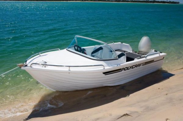 Polycraft 450 Drifter Runabout + Yamaha F60hp 4-Stroke - Pack 1 for sale online prices image