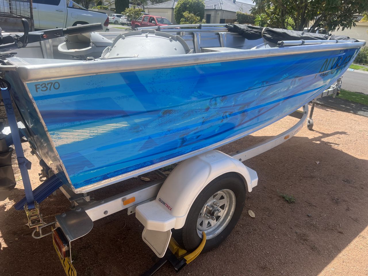 Image for 2024 Quintrex Outback Explorer Aluminium 370 0