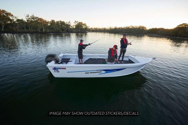 Quintrex 600 Fishseeker + Yamaha F75hp 4-Stroke - Pack 1 for sale online prices image