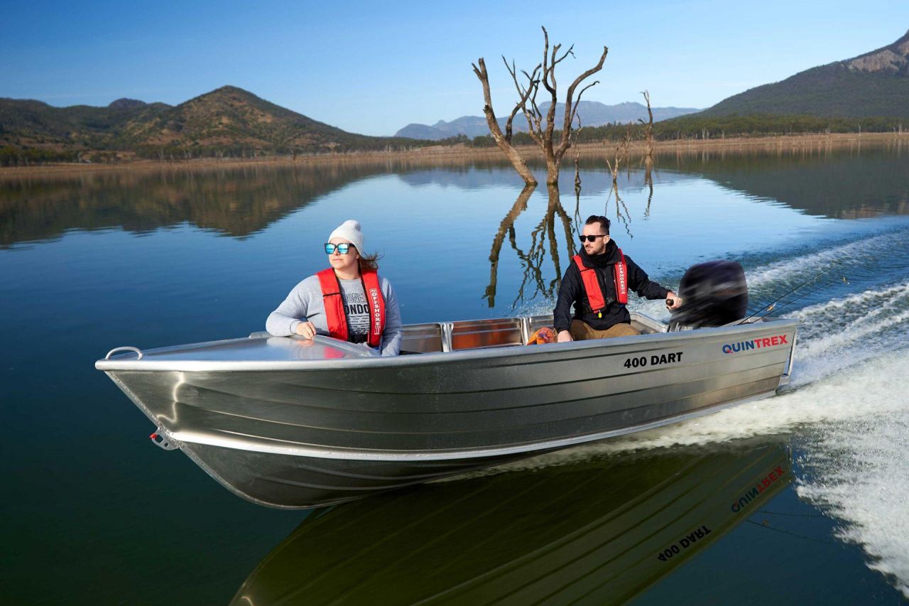 Image for Quintrex 400 Dart + Yamaha F25hp 4-Stroke - Pack 2 for sale online prices 0