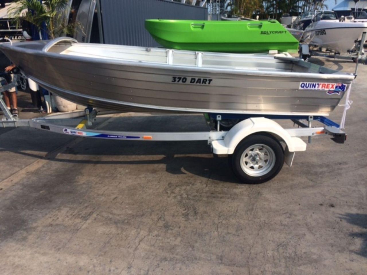 Image for Quintrex 370 Dart + Yamaha F6hp 4-Stroke - Pack 2 for sale online prices 0