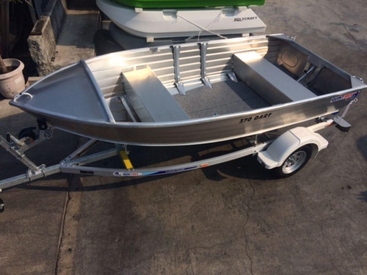 Image for Quintrex 370 Dart + Yamaha F6hp 4-Stroke - Pack 2 for sale online prices 1