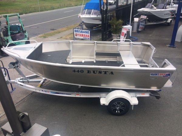 Quintrex 440 Busta + Yamaha F50hp 4-Stroke - Pack 1 for sale online prices image