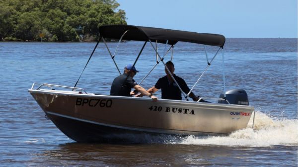 Quintrex 420 Busta + Yamaha F50hp 4-Stroke - Pack 3 for sale online prices image
