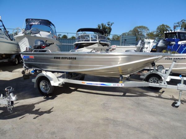 Quintrex F390 Explorer  + Yamaha F30hp 4-Stroke - Pack 3 for sale online prices image