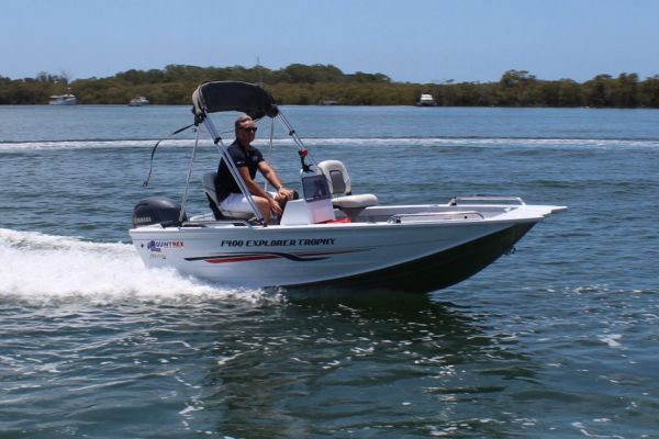 Quintrex F400 Explorer Trophy+ Yamaha F40hp 4-Stroke - Pack 2 for sale online prices image