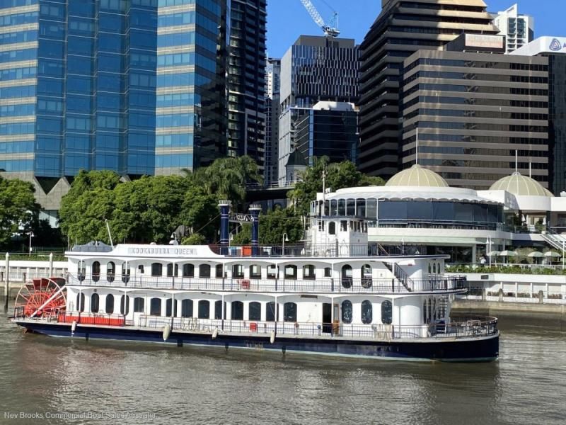 Image for 1987 Custom Paddle Wheeler Floating Restaurant Vessel 1
