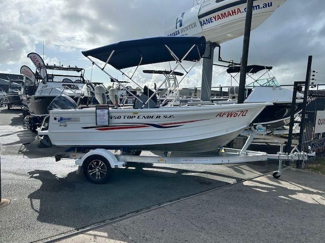 Image for SOLD USED 2019 QUINTREX 450 TOPENDER WITH YAMAHA F70 FOR SALE 0