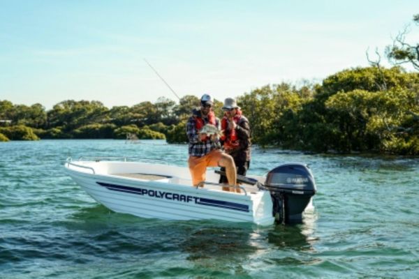 Polycraft 410 Challenger Open + Yamaha F50hp 4-Stroke - Pack 3 for sale online prices image
