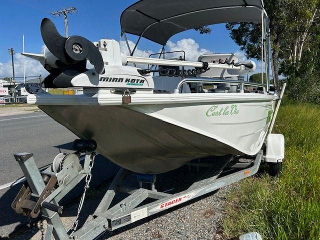 Image for SOLD USED 2013 STACER 439 BARRA ELITE WITH YAMAHA 60HP FOURSTROKE FOR SALE 1