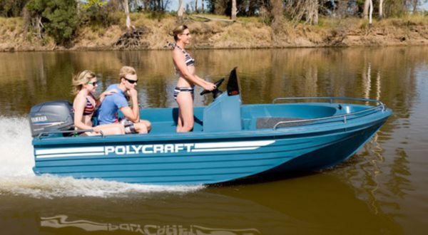 Polycraft 410 Challenger Centre Console + Yamaha F50hp 4-Stroke - Pack 2 for sale online prices image
