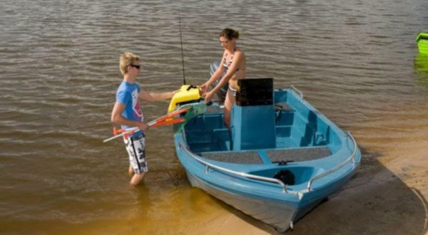 Polycraft 410 Challenger Centre Console + Yamaha F40hp 4-Stroke - Pack 1 for sale online prices image