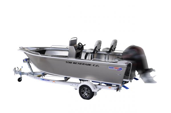 Quintrex 530 Renegade CC(Centre Console) + Yamaha F115hp 4-Stroke - Pack 3 for sale online prices image
