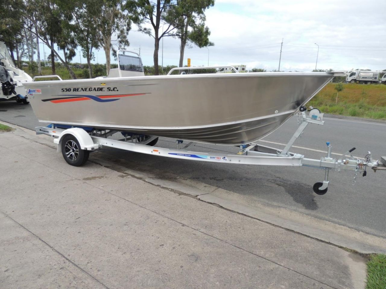 Image for Quintrex 530 Renegade SC(Side Console) + Yamaha F90hp 4-Stroke - Pack 1 for sale online prices 1