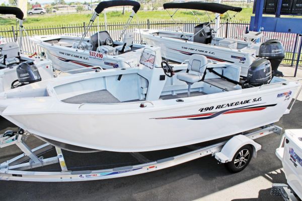 Quintrex 490 Renegade PRO SC(Side Console) + Yamaha F90hp 4-Stroke - PRO Pack for sale online prices image