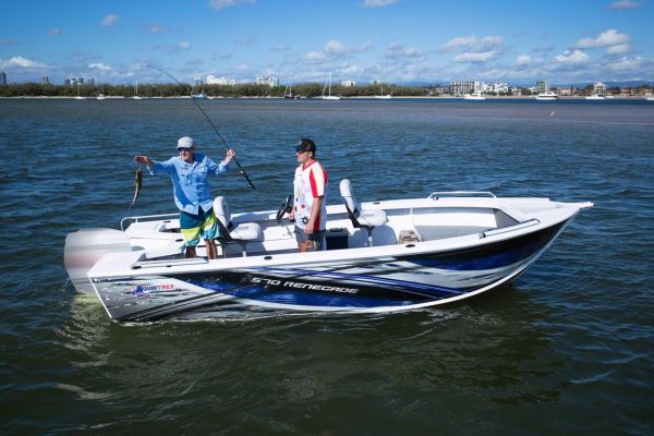 Quintrex 570 Renegade CC(Centre Console) + Yamaha F130hp 4-Stroke - Pack 3 for sale online prices image