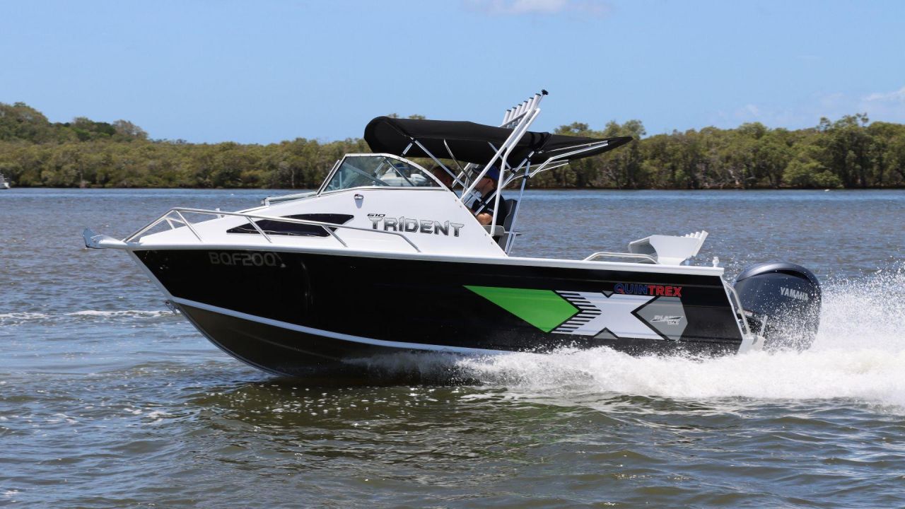 Image for Quintrex 610 Trident + Yamaha F130hp 4-Stroke - Pack 2 for sale online prices 0