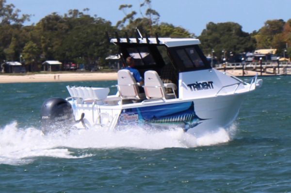 Quintrex 610 Trident Hard Top + Yamaha F150hp 4-Stroke - Pack 2 for sale online prices image