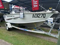 Image for USED 2017 QUINTREX 420 RENEGADE SIDE CONSOLE WITH 40HP EVINRUDE FOR SALE 1