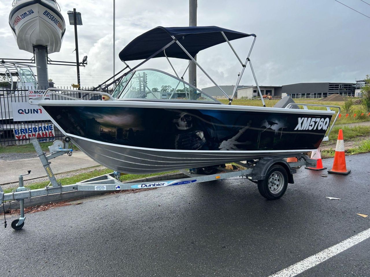 Image for SOLD USED 2014 TABS 460 RUNABOUT WITH 50HP YAMAHA FOR SALE 1