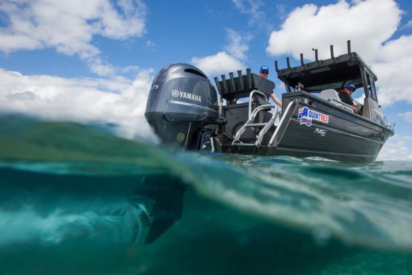 Quintrex 650 Trident Hard Top + Yamaha F150hp 4-Stroke - Pack 2 for sale online prices image