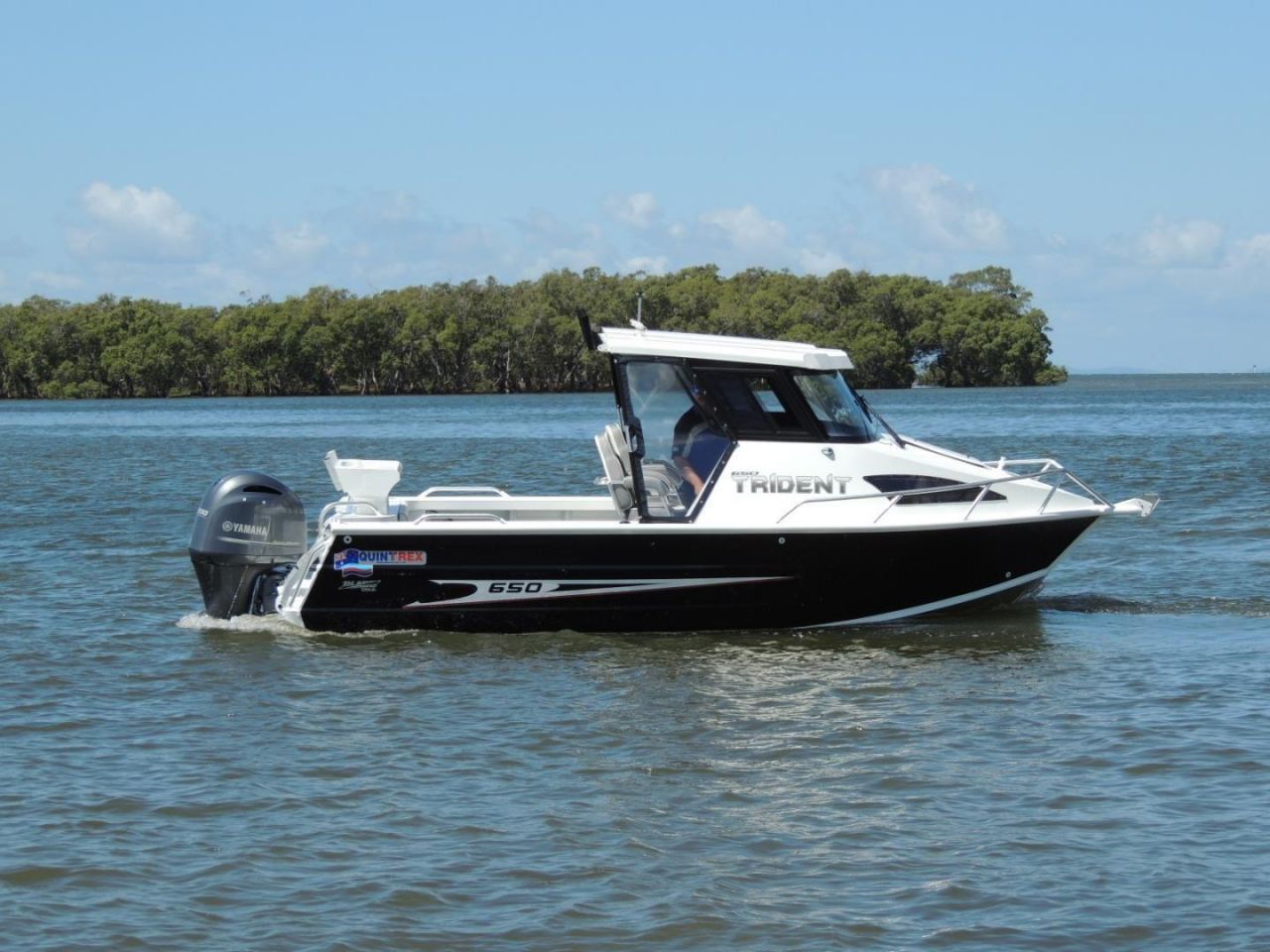Image for Quintrex 650 Trident Hard Top + Yamaha F200hp 4-Stroke - Pack 3 for sale online prices 1