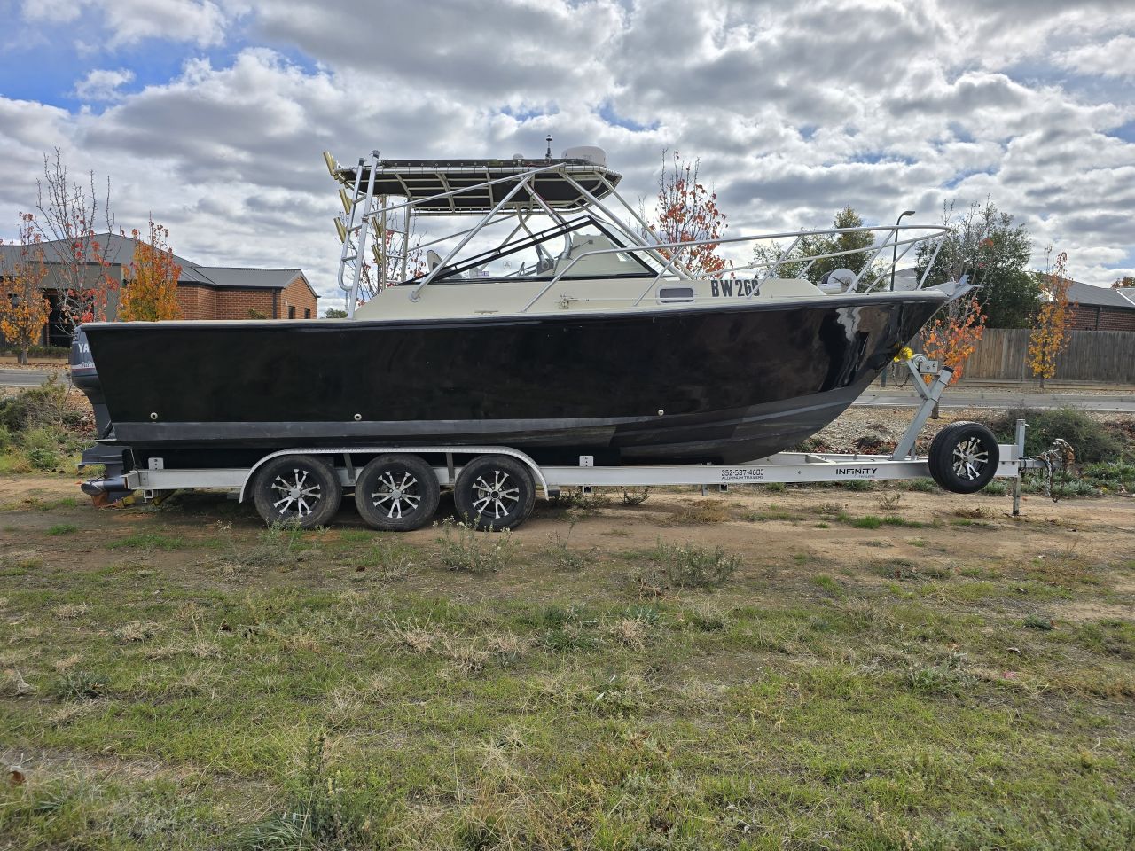 Image for 2003 BLACK WATCH Express Flybridge 0