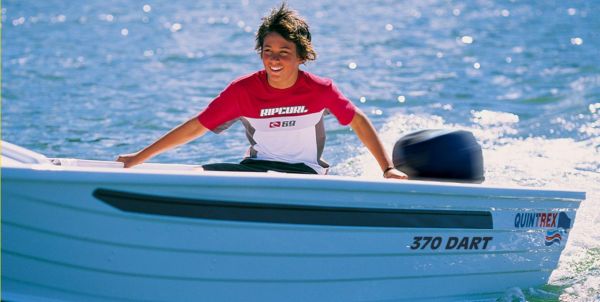 Quintrex 370 Dart + Yamaha F6hp 4-Stroke - Pack 3 for sale online prices image